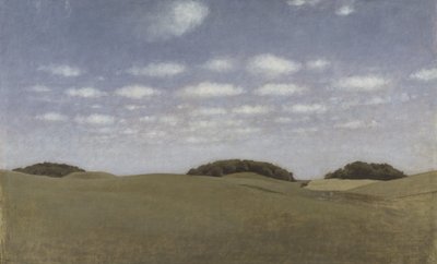 Landscape from Lejre by Vilhelm Hammershoi